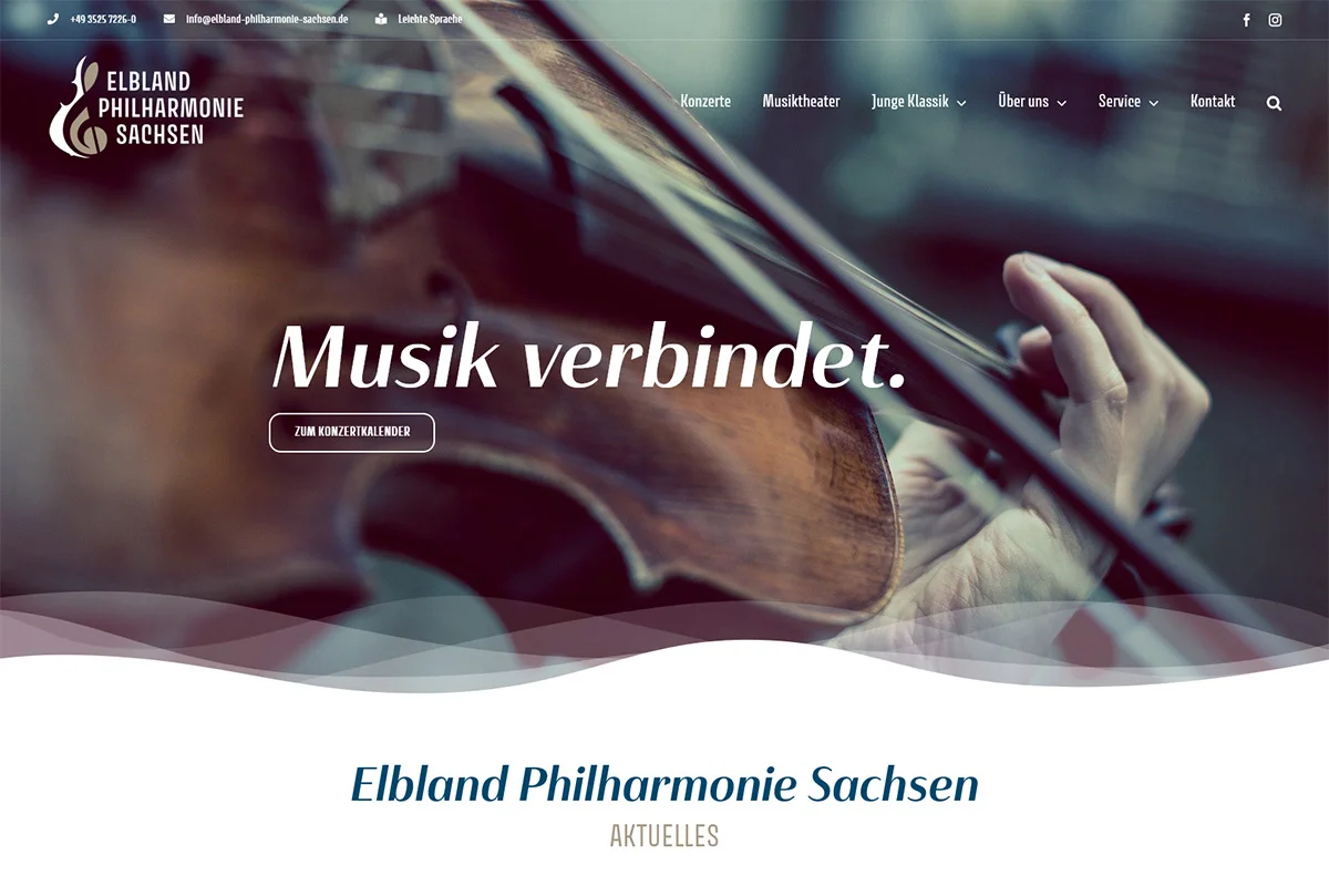 Elbland Philharmonie Sachsen - Blogbild