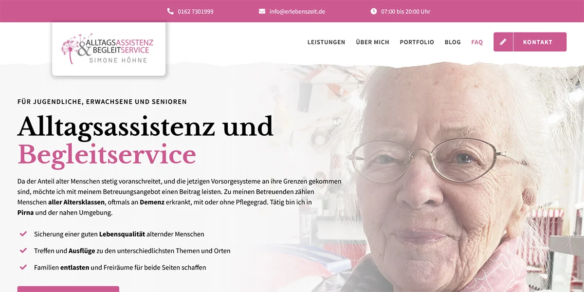 Alltagsassistenz & Begleitservice Simone Höhne