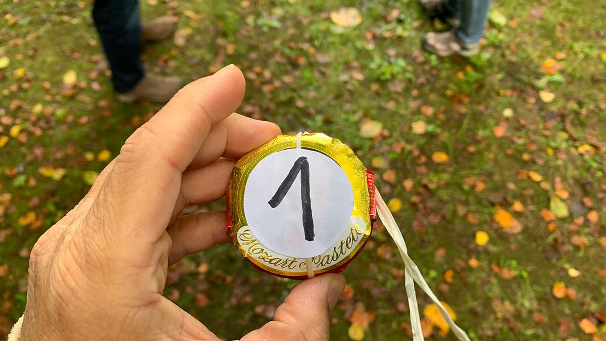 Teamevent Bogenschießen - Siegermedaille