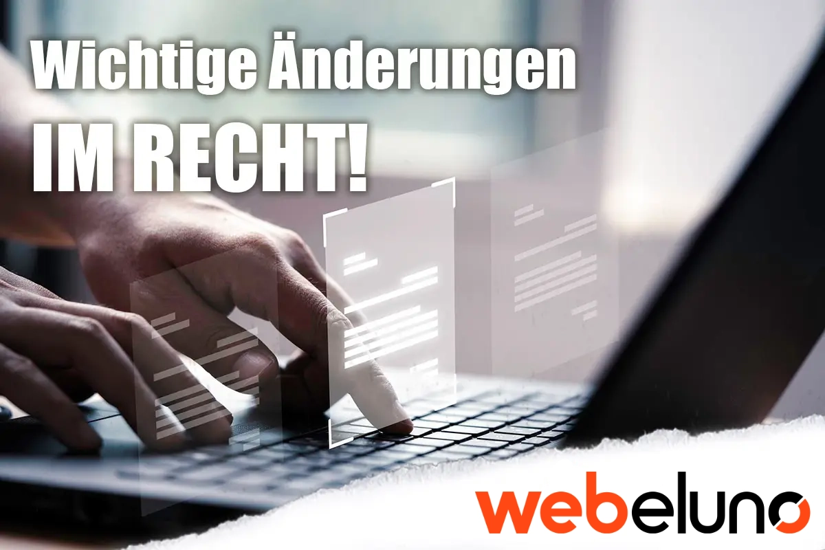 Blog - Impressum und Datenschutz Rechtsänderung